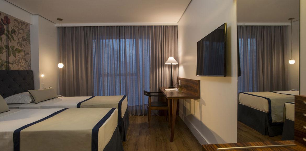Hotel Luzeiros Ресифи Экстерьер фото A room at the hotel