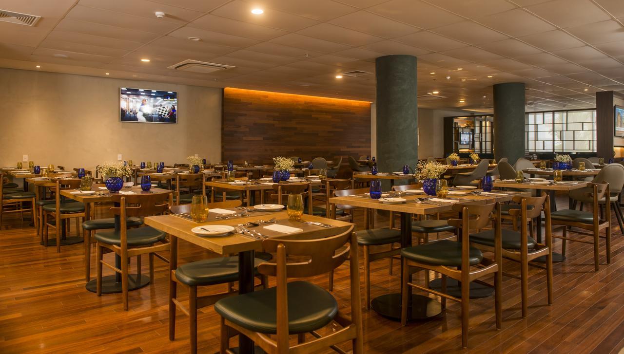 Hotel Luzeiros Ресифи Экстерьер фото The dining room at the 2012 Olympic Village